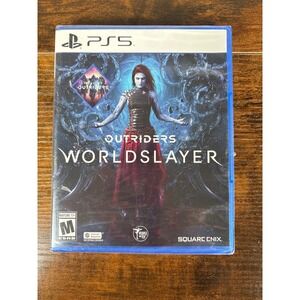 Outriders Worldslayer PlayStation 5 PS5 New Sealed Square Enix Physical Disc